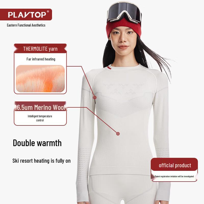 

PLAYTOP Luxury 2.0 Merino Wool Ski Quick-Dry Apparel M