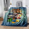 Roblox 388 Blanket Soft & Cozy Perfect for Bedding Seaside Picnics Four Seasons Multipurpose Digital Print Birthday Christmas Gift Blanket