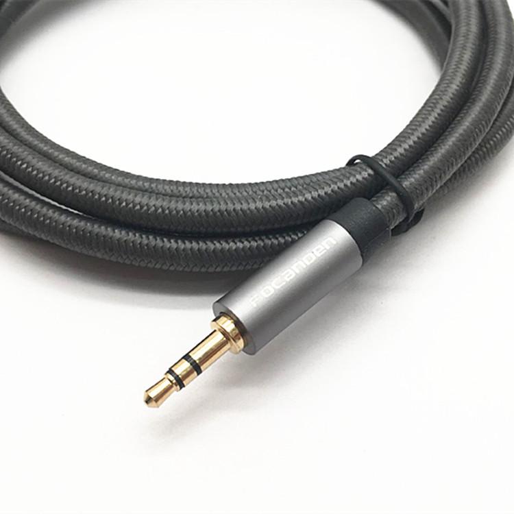 Gold-Plated 3.5mm Male-to-Male AUX Audio Cable