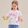 Hello Kitty Girls' Cartoon Print Short Sleeve T-Shirt