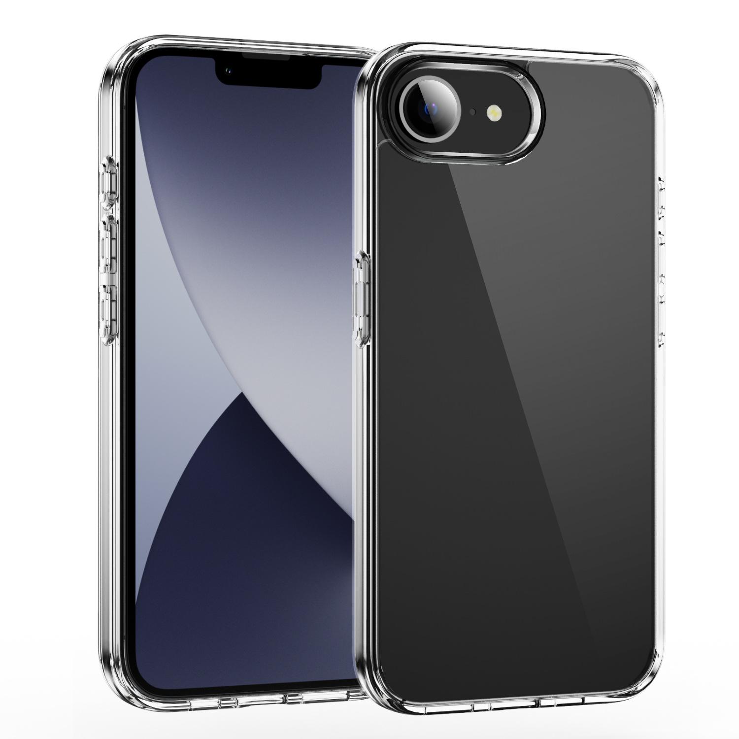 Ультратонкий прозрачный противоударный чехол для iPhone 17e Мягкий силиконовый чехол Прозрачная задняя крышка для Apple iPhone 17e For iPhone 17E чистый