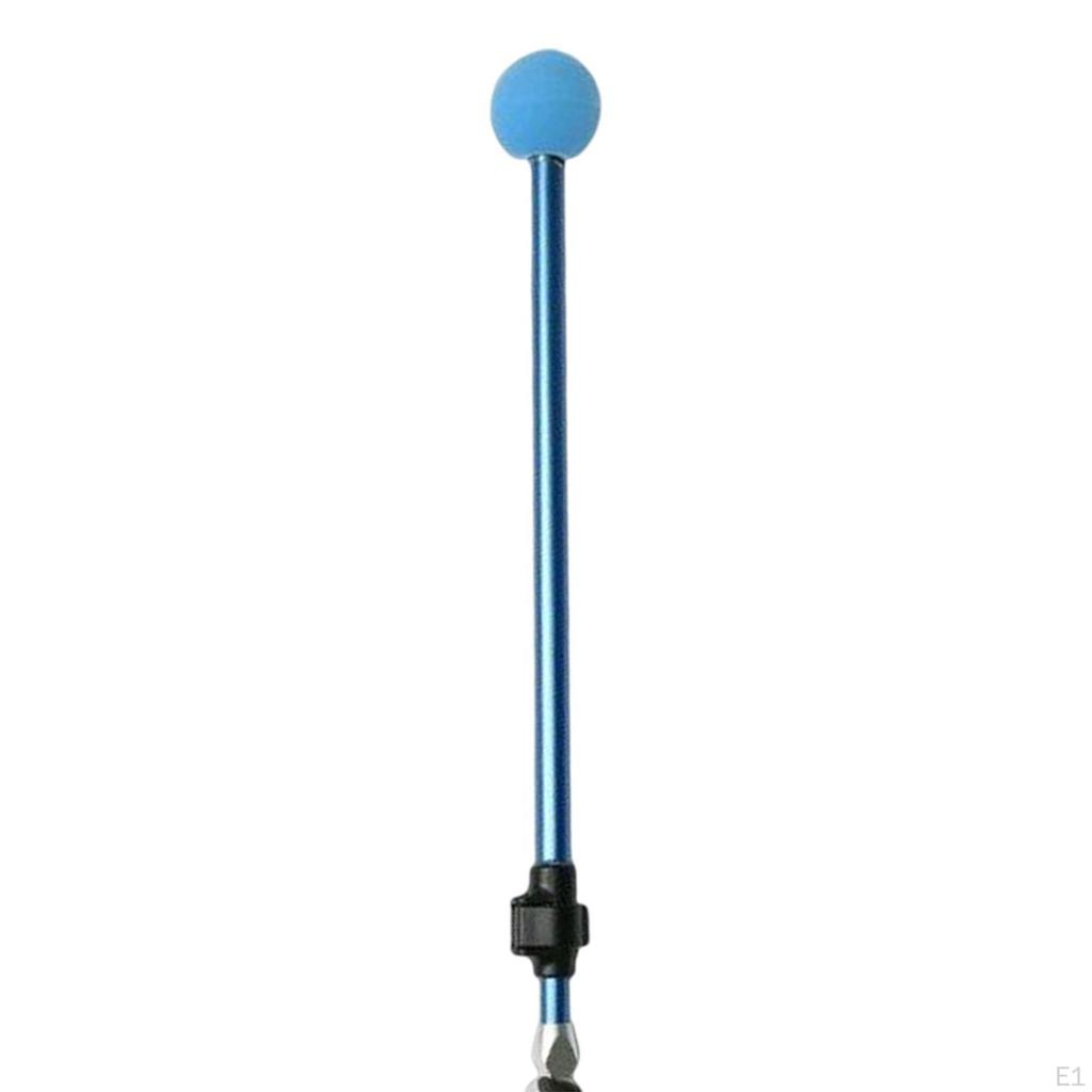 Golf Swing Trainer Telescopic Training Aid 31inch Foldable Warm up Stick