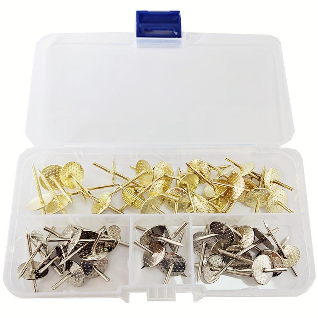 50 Pcs Picture Frame Hangers Kit Picture Hanging Tacks Picture Hangers for Drywall Wooden  Picture