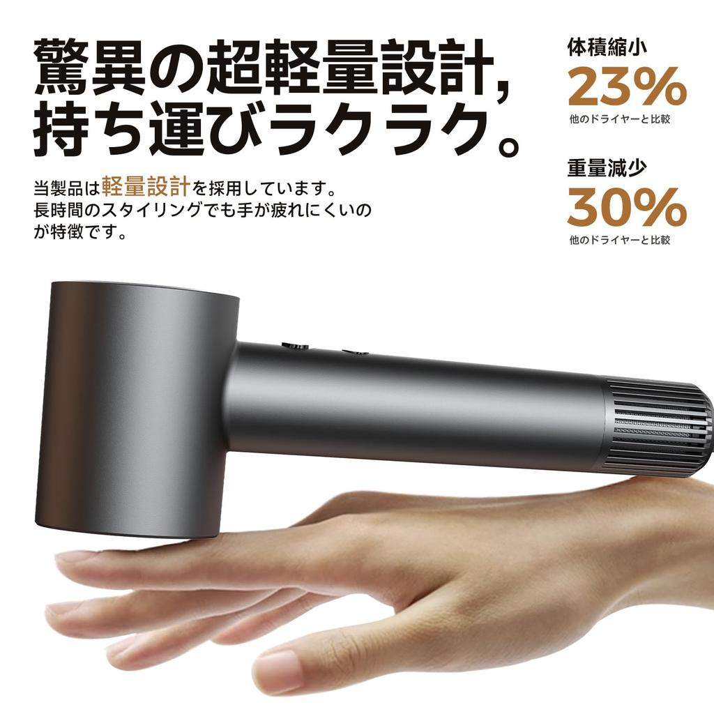 Revolutionary Hair Instant 500 Million Negative Static NTC Temperature Control Constant Temperature Hair Quiet Overheat Improves Hair and Prevents 4