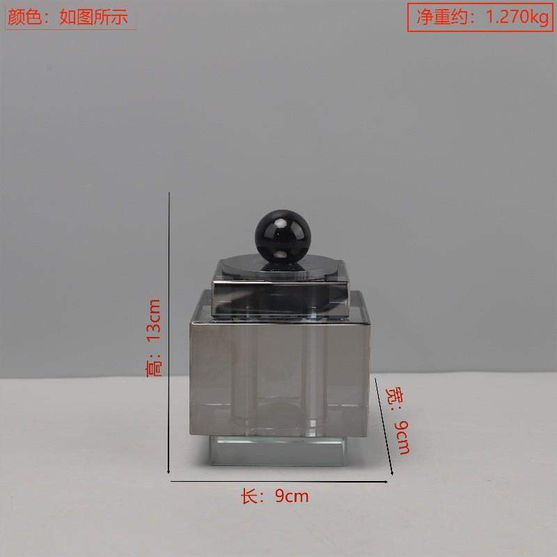 Difusor de Varillas Cuadrado de Cristal Minimalista Moderno Mesa de Tocador de Dormitorio Aceite Esencial de Aromaterapia Con Piedras Aromáticas