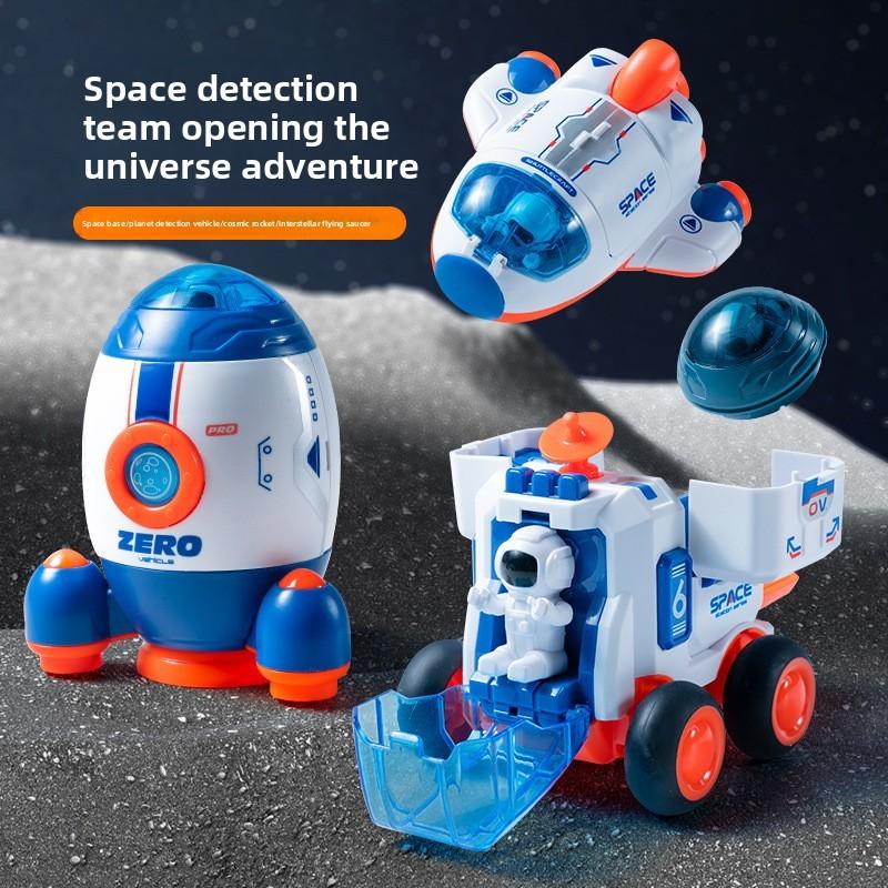Astronaut Exploration Space Airplane Toy Early Learning Brain Development Gift