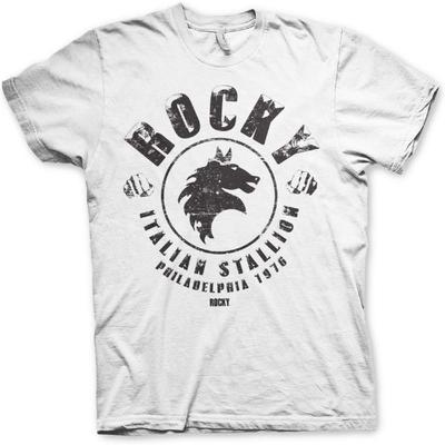 T-shirt Homme Grande Taille Rocky Étalon Italien Licence Officielle