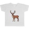Quot Majestic Deer Kinder Baumwoll T Shirt Ts059213 Vintage Washed Versatile Soft Stretched Comfortable Streetwear Unisex