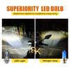 Ruiansion P15D-25-3 LED Motorcycle Headlight Bulb White AC 12-36V/DC 12-80V
