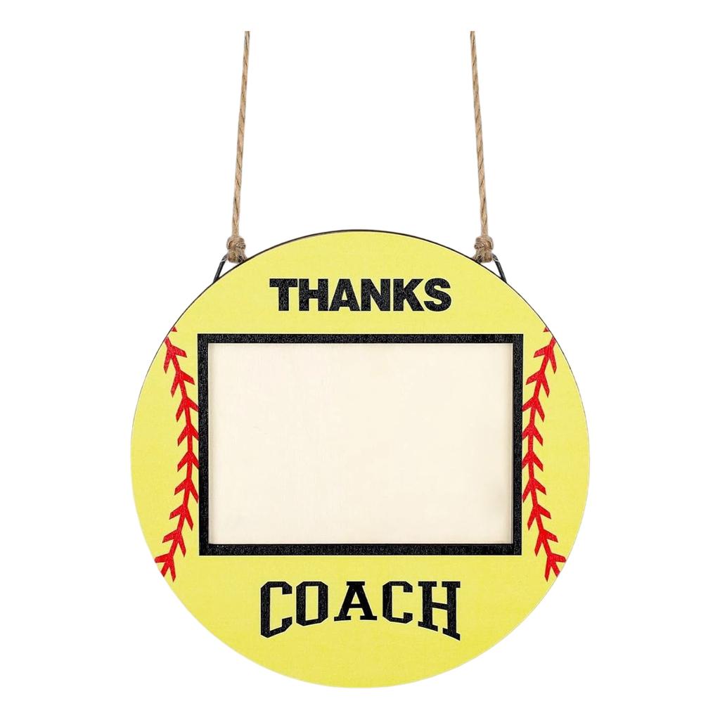 Baseball Photo Frame Sports Theme Wooden Frame Table Football Frame Dining Table Ornament Party Decoration Gift