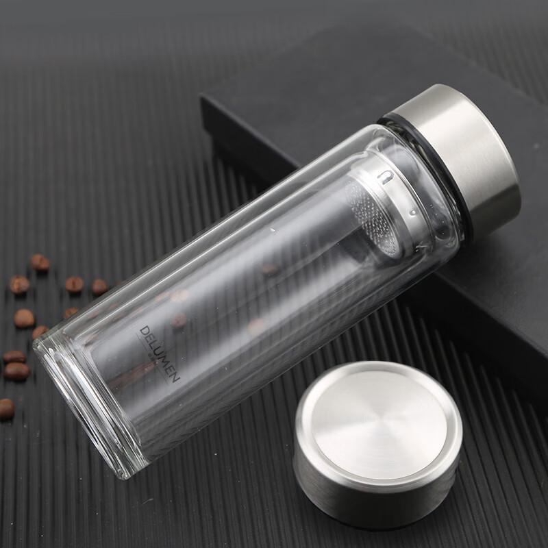 Druman Double Wall Borosilicate Glass Cup