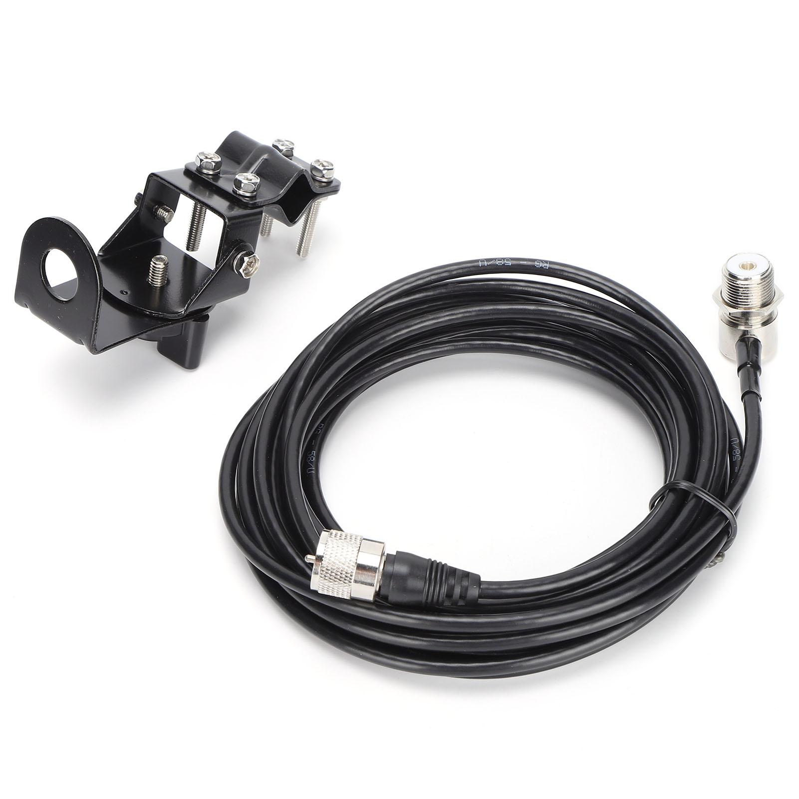 

Регулируемый кронштейн для крепления автомобильной антенны с удлинительным кабелем 5 м Крышка багажника Хэтчбек(RB-46 RG58 )