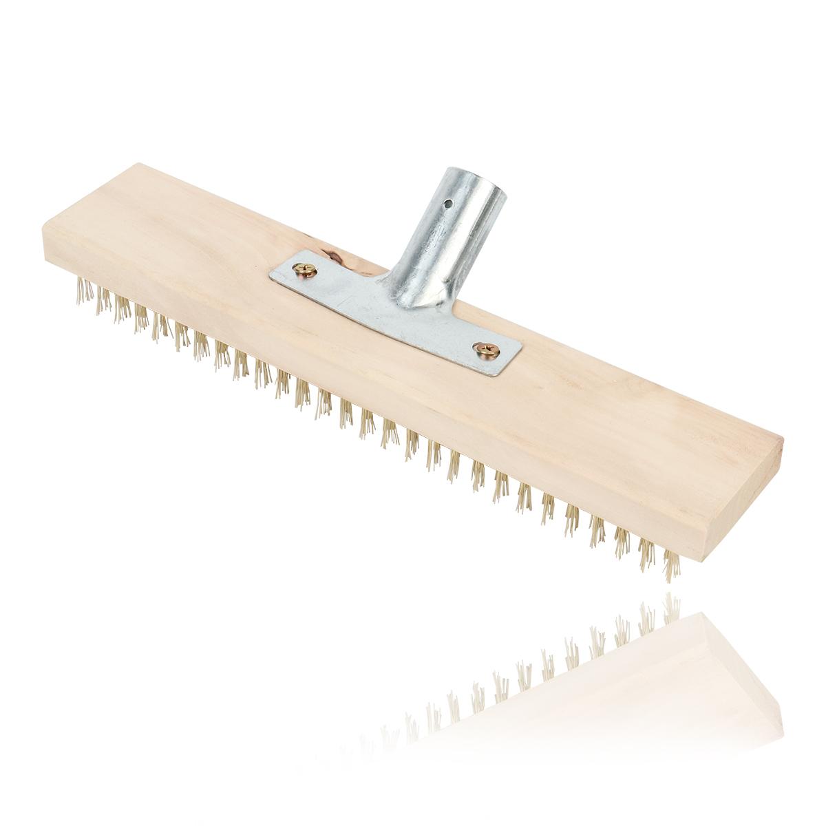 

Щетка из нержавеющей стали для промышленного удаления ржавчины, щетка для пола с короткой щетиной, щетка для уборки мха на дорогах и заводских дворах