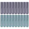 20Pcs Metallic Highlighter Set Odor Free Anti Rolling Design Colored Highlighters for Instruction