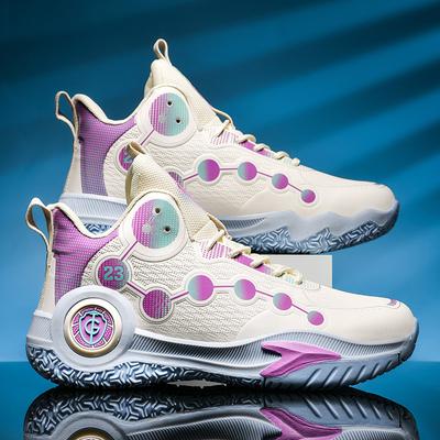 Mode Herren Basketballschuhe Feld Original Basketballstiefel Damen Training Straße Dämpfung Bequem Atmungsaktiv Sport Tennis Sneaker
