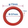 E61 Silicone Group Gasket 8.0mm Group Head Kit For Coffee Machines O-Ring Gasket Coffeeware Leak-Proof Seal 73x57x8mm