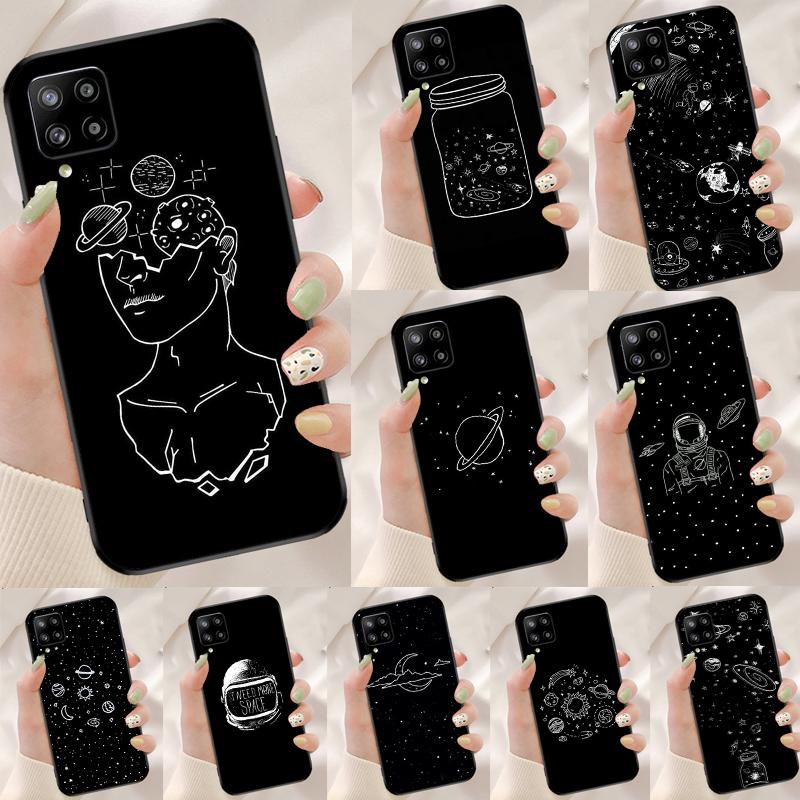 Aesthetic Space Stars Planet For Samsung Galaxy A52 A32 A22 A54 A14 A16 A26 A36 A56 A55 A35 A05 A06 A15 A53 A33 A13 Case