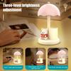 Night Light 3 Brightness Levels Adjustable Soft Warm Light USB Rechargeable Bear Desk Lamp with Pen Holder Sleeping Study Decor