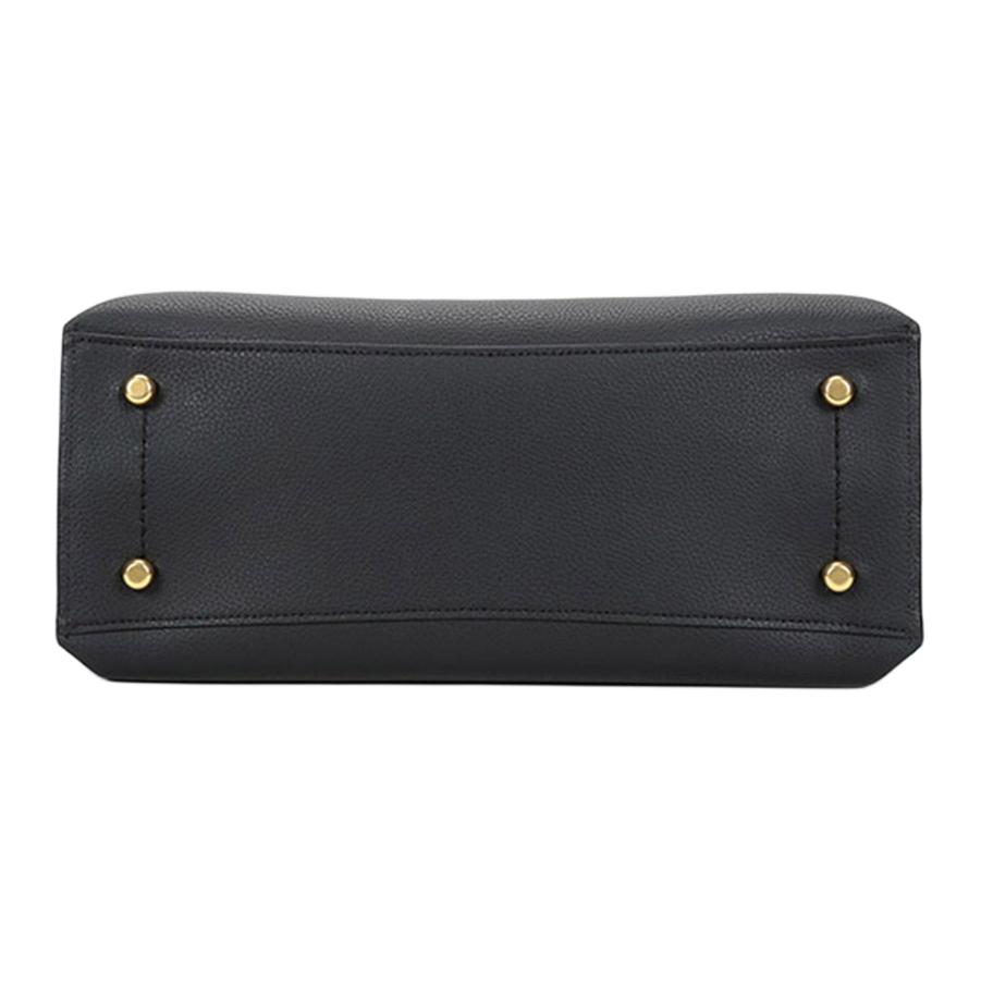 COACH Leather Tote Bag, Shopping Bag, Handbag, Shoulder Bag Large Women's Black C0689-B4BK