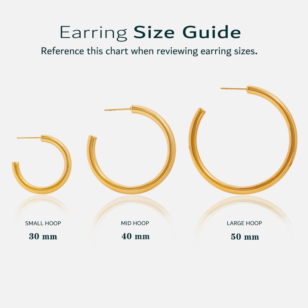 Yori Smooth C-ring Hollow Earrings Women Stainless Steel Fashion Versatile Charm Daily Jewelry Bijoux Waterproof