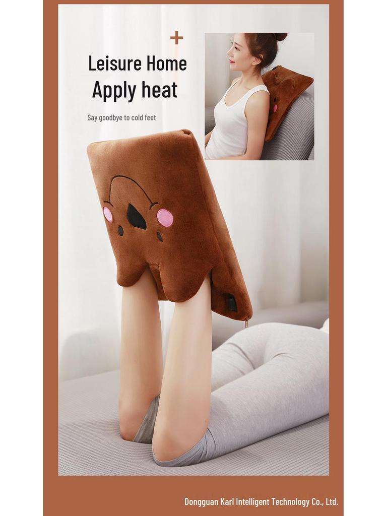Electric Heating Pad: Versatile Foot & Hand Warmer with Fast Heating for Soles and Insteps - Small Heated Seat Cushion & Blanket for Men and Women