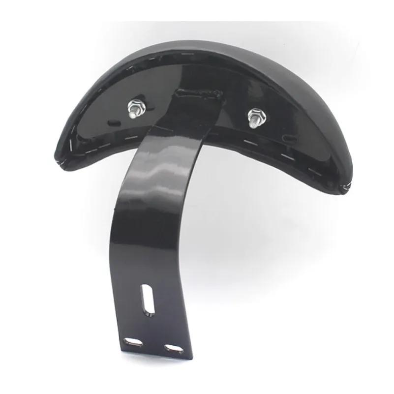 1Pcs Motorcycle Electric Bicycle Rear Seat Backrest Support Saddle Backrests Leather Seatback Cushion Pad Motorcycle Accessories