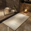 Quick-Dry, Non-Slip Diatomaceous Earth Bathroom Mat - Stylish, Absorbent, Cut-to-Fit, Stain & Wear Resistant