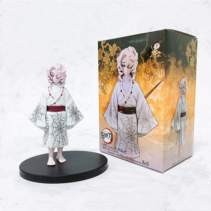 Japonské anime Demon Slayer Anime Figurky Akaza Komaji/Rui Juuni Kitsuki Plastové figurky Hračky Model Doll