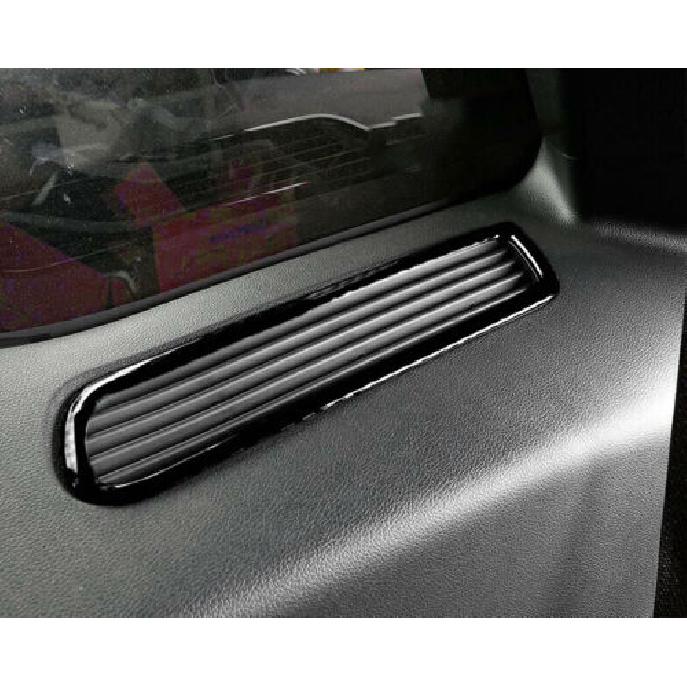 Car Row Air Outlet Vent Cover Trim 2PCS For Ford Explorer - Bright Black
