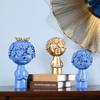 Resin Statue Figure Doll Decoration Creative Home Wine Cabinet TV Cabinet Room Soft Decoration Art Decoration Trinkets