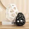 Ceramic Vase Hollow Out Ceramic Vase White Black Nordic Classical Aesthetics Office Home Living Room Interior Decor Acessories