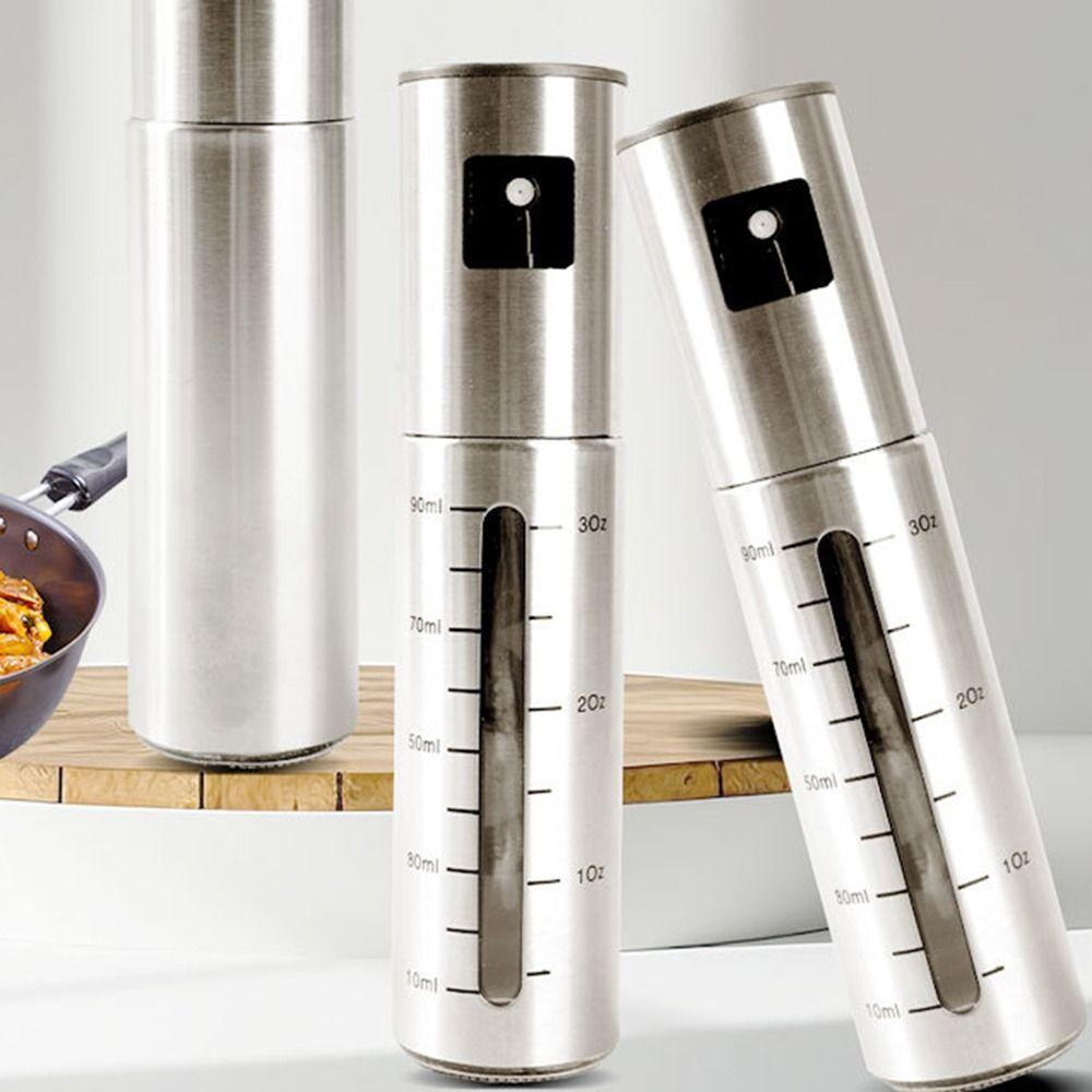 100ml Oil Spray Bottle Non-Stick Kitchen Press Spray Bottle BBQ Olive Oil Sprayer  Edible Oils