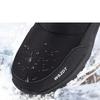 Men's Winter Shoes Cotton Waterproof Leather Men Warm Sneakers Non-slip Men Walking Hiking Shoes