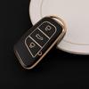 Chery Tiggo 5x/7/8 Key Case - High-End Gold Edge Shell for Men & Women