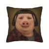 Pillow Cover Season Turkey Hunting Thanksgiving Meme  Funny Pillow Case For Sofa Bedroom Home Decor Pillowcases