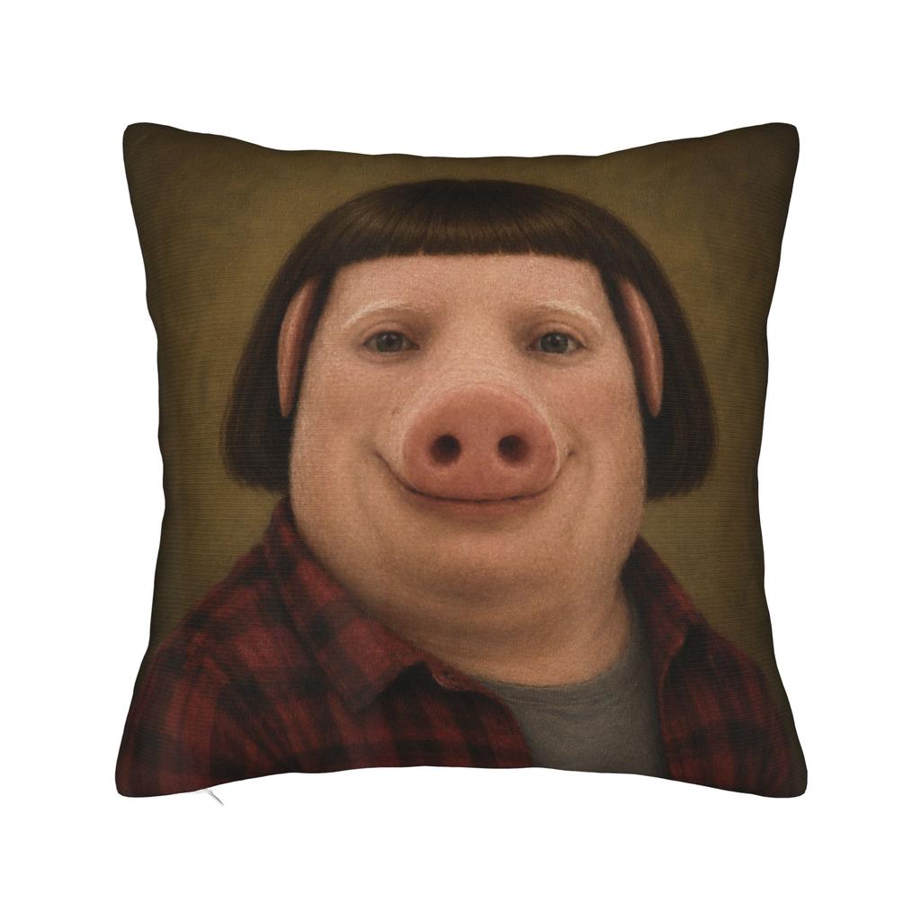 Pillow Cover Season Turkey Hunting Thanksgiving Meme Funny Pillow Case For Sofa Bedroom Home Decor Pillowcases