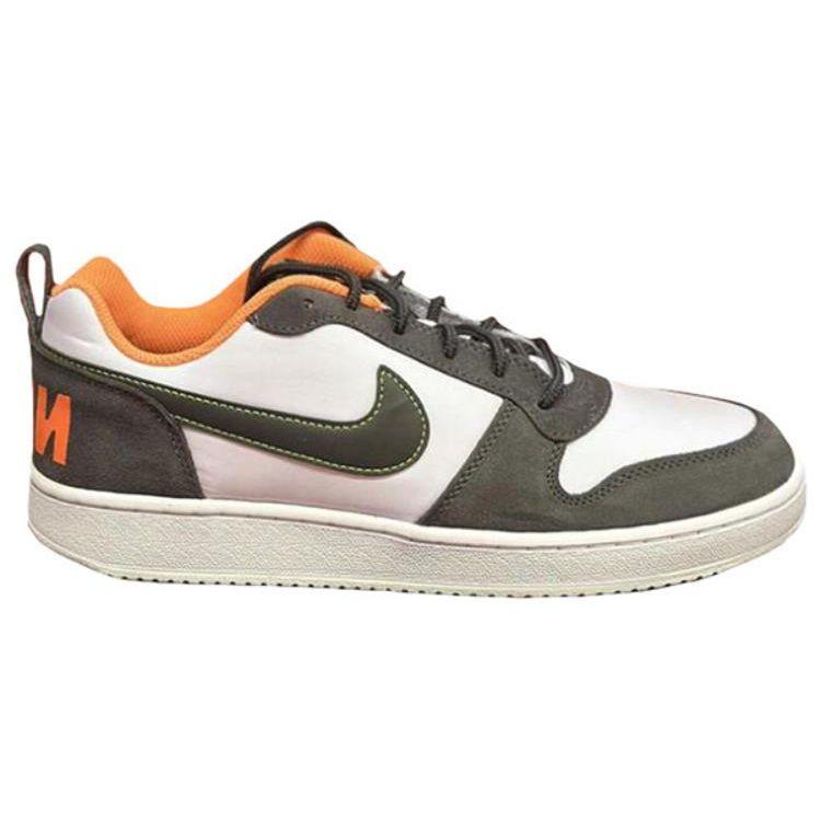 Nike Pánské tenisky Court Borough Low Premium Antracitová/Totální oranžová Bílá FQ6858-108