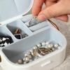 Portable Mini Jewelry Storage Box for Necklace, Earrings, Rings, Bracelets - Children's Multifunctional Gift Box