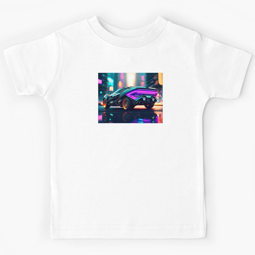 Cyberpunk Car 03 Kids T-Shirt 170