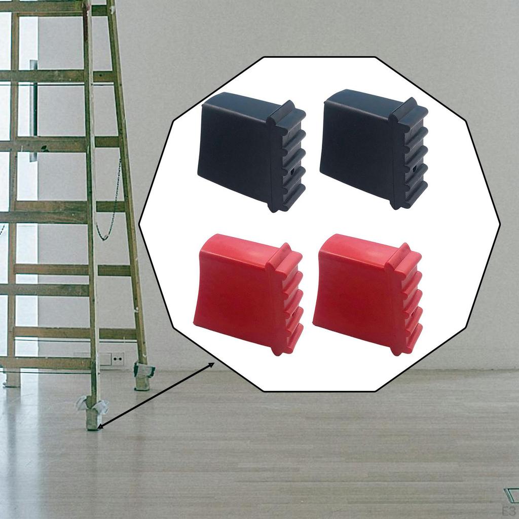 2 Pieces Ladder Base Protectors for Stability and Grip, , Dependable Accessories
