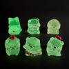 Miniature Pig Figurine Mini Pink Piggy Figure Cartoon Resin Animal Cake Toppers for DIY Fairy Garden Moss Landscape Terrarium Potted