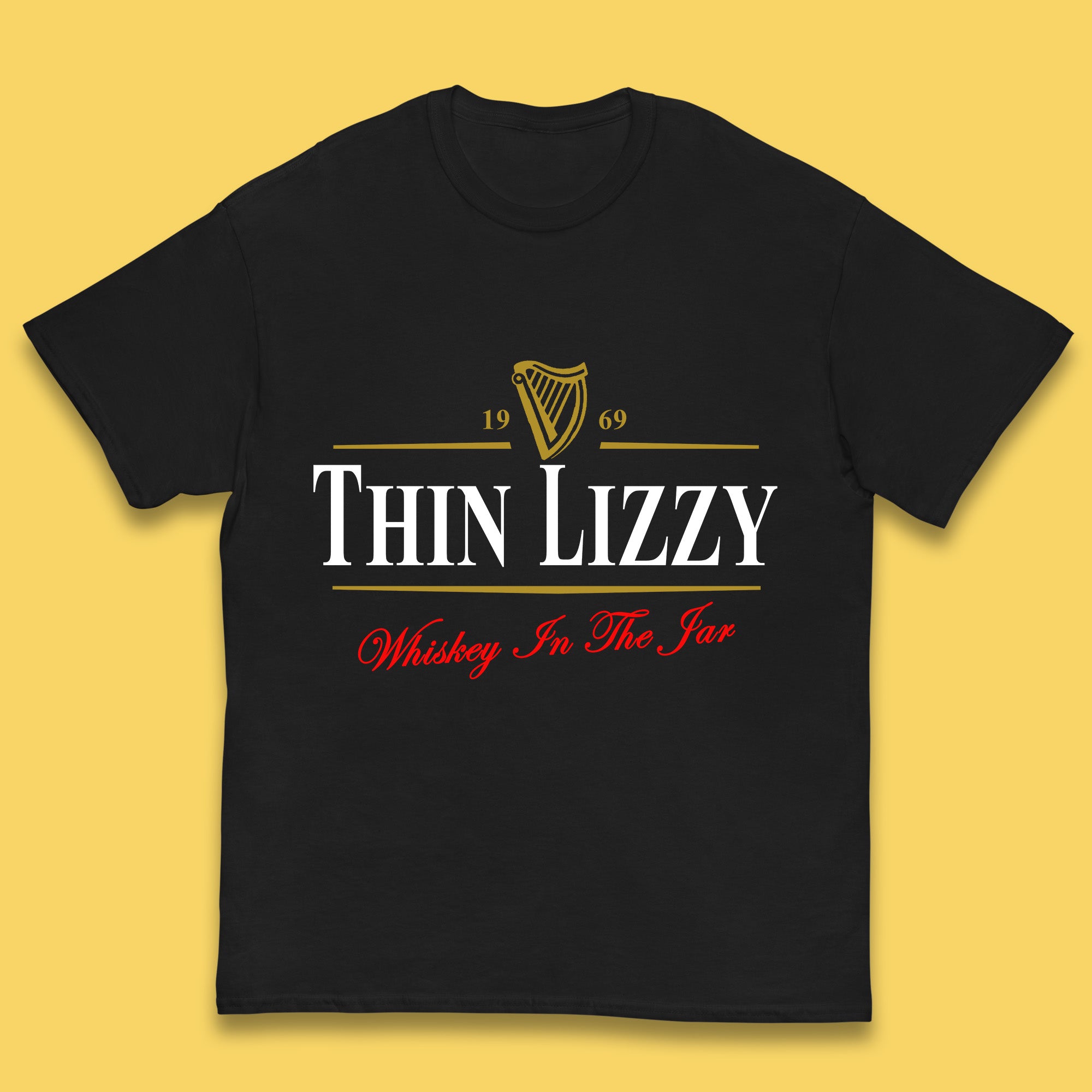 Thin Lizzy Whiskey in The Jar Kids T Shirt 110