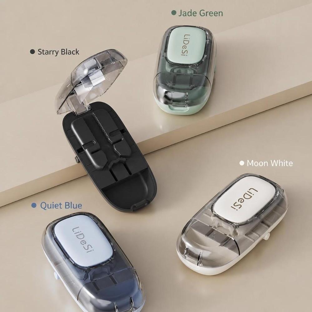 Adjustable Pill Cutter Dustproof Crusher Divider Quartering Pill Divider  for Small or Large Pills
