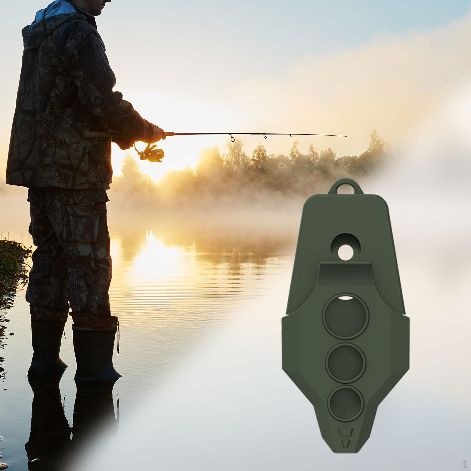 

Чехол для рыболовных плоскогубцев, карман для хранения, съемный задний зажим, полая сумка темно-зеленого