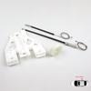EWR5067 Electric Window Regulator Lifter Repair Kit Rear Right for  A1 MK1 8X 2010-2019 5-Door Hatchback Sportback 8X4839462