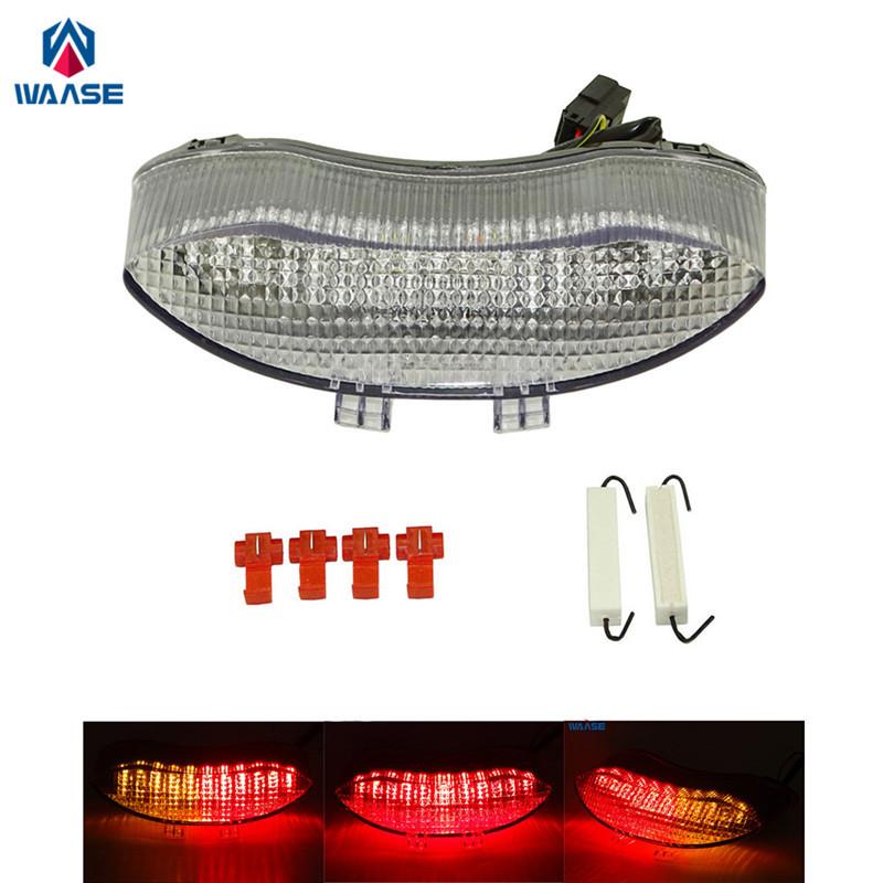 Waase Taillight Tail Brake Turn Signals Integrated Light For TRIUMPH Speed Triple 1050 2011 2012 2013 2014 2015