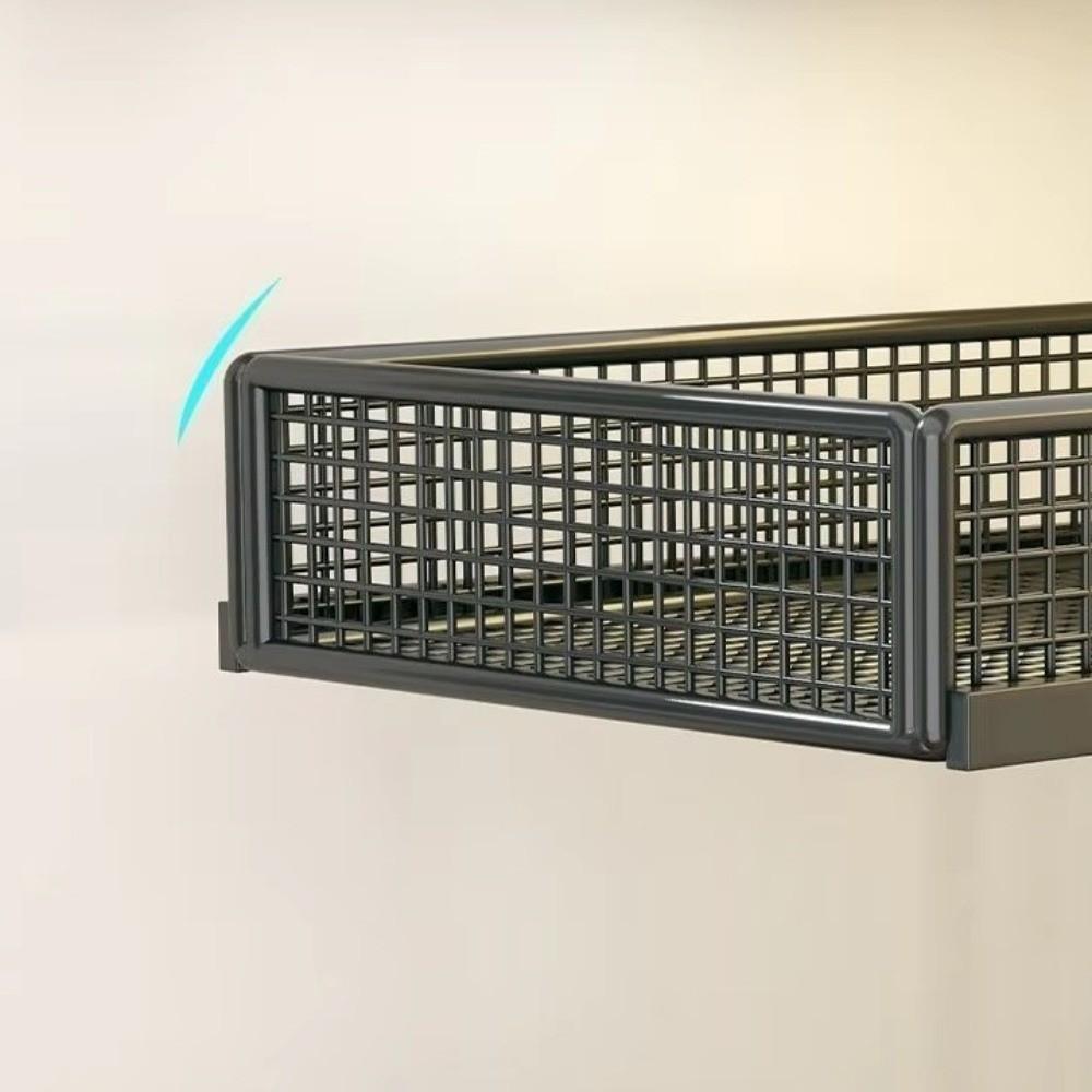 Double-Layer Desktop Storage Rack Desktop Organizer Countertop Rack  Kitchen Counter