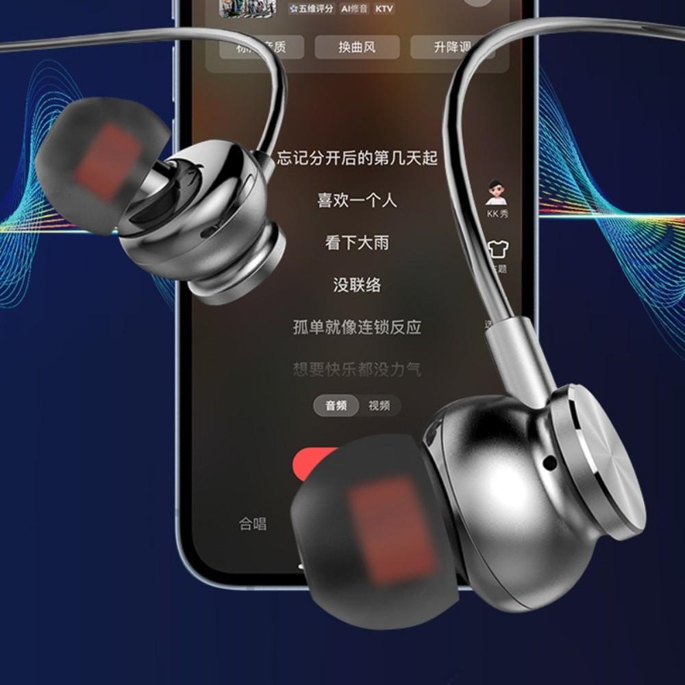 LED Digital Display Neckband Headphones Neck-mounted Sports Headsets  Outdoor