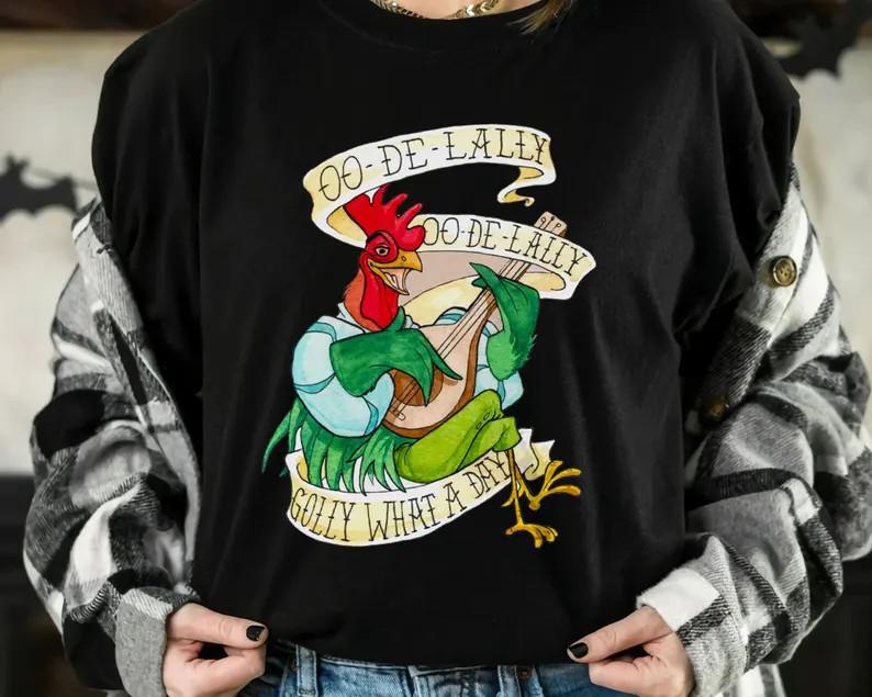 Robin Hood Funny Alan A Dale Rooster OO De Lally TShirt