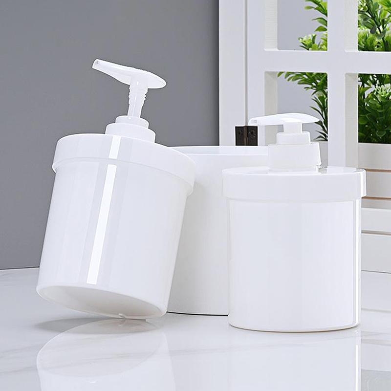 Lotion Pump Bottle Large Capacity Empty Shampoo Sub-Bottling Plastic Pump Head Shower Cosmetic Container Travel Accessories